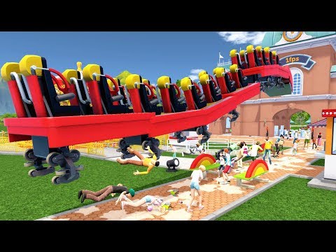 I Built a 500+ MPH Roller Coaster and This Happened - Rollercoaster Tycoon World