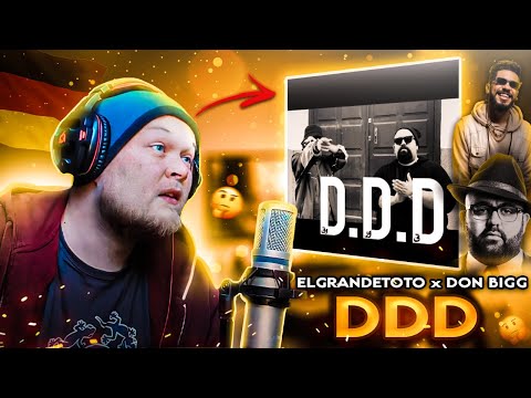 FIRE FROM MOROCCO 🇲🇦 | DON BIGG X ElGrandeToto - DDD | GERMAN Rapper reacts