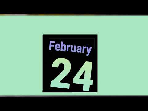 2021 - February 24 - Special Day
