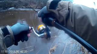 Клев щуки в мутной воде