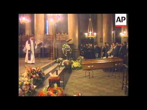France - Funeral of Stephane Grappelli