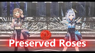 hololive 天音かなた アユンダ・リス Preserved Roses lyrics Kanata Ayunda Risu Preserved Roses 中英日詞 天音かなた生誕祭3DLIVE