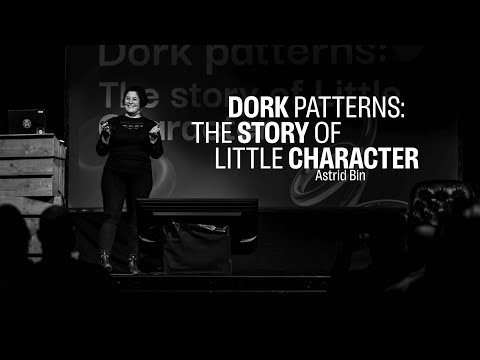 Astrid Bin – Dork Patterns: The Story of Little Character – beyond tellerrand Berlin 2025