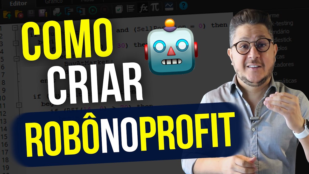 Como Criar ROBÔS no PROFIT CHART