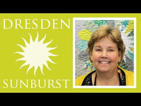 Make a Dresden Sunburst Quilt with Jenny Doan of Missouri Star! (Video Tutorial)