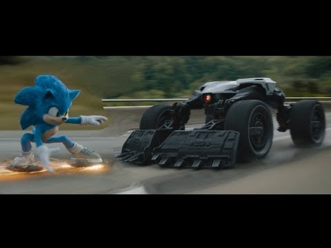 Sonic the Hedgehog (2020)  Jim Carrey Car Fight Scene