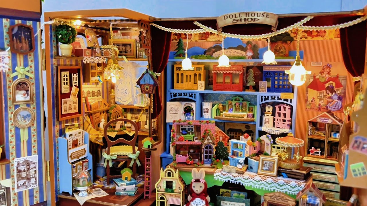 Building a Fairy Tale, Piece by Piece | An Immersive Miniature Build to Slow Down🧚#asmr #satisfying