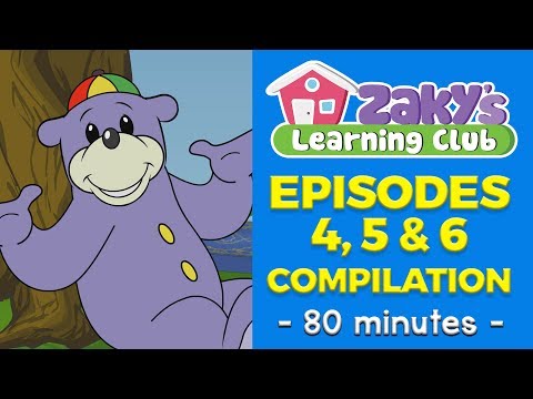 Next 3 Episodes of Zaky's Learning Club (Compilation) - EP 4-6