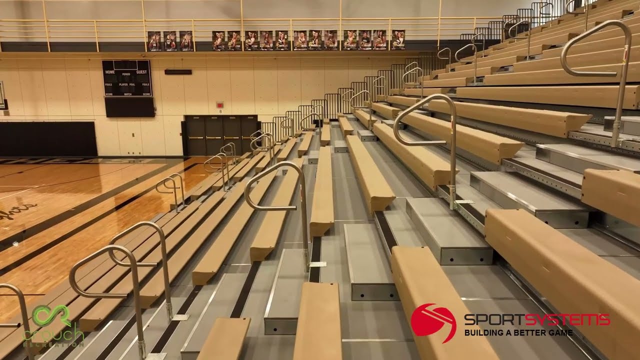 Lincoln Southeast High School's New Telescopic Bleachers