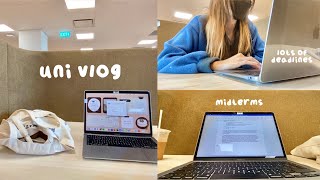 uni midterms vlog 🌸 | life of an nus student