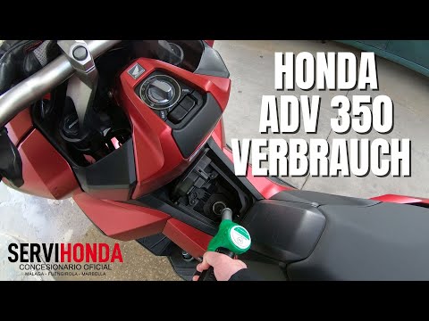 Honda ADV 350 (2022) Rot | Verbrauch nach 230 km (DEUTSCH) | VLOG 318