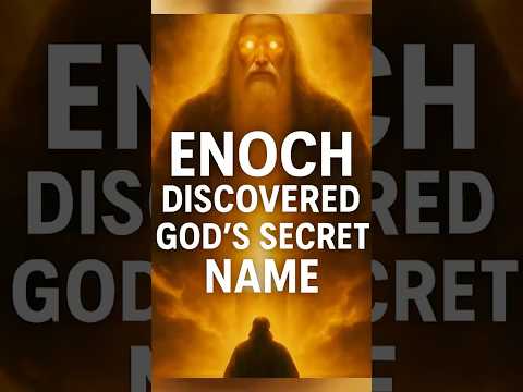 God’s Secret Name Revealed to Enoch? #god #bible #history #bookofenoch