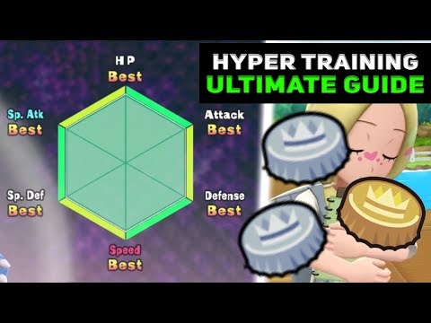 Ultimate Hyper Training Guide For Pokémon Let's Go Pikachu / Eevee! How To Get Bottle Caps! Video