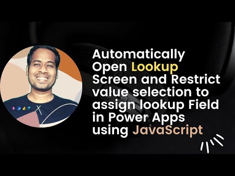 Automatically Open Lookup Screen and Restrict value selection to assign lookup Field in Power Apps