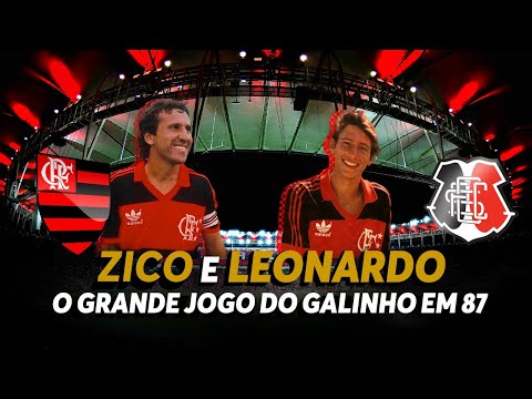 Flamengo 3 x 1 Santa Cruz - O gol de falta do Zico que os rivais pararam pra ver! (Brasileiro de 87)