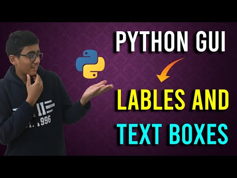 Labels In Tkinter Python Putting Text In Gui Window In Tkinter Python Tkinter Tutorial Pro