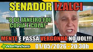 SENADOR IZALCI MENTE DESCARADAMENTE EM ENTREVISTA NA UOL DEFENDENDO GOLPISTAS E PL DOSIMENTRIA!!!