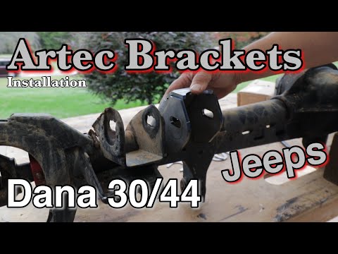 Replacing a Damaged Axle Mount With a Artec Mounts Dana 30 and Dana 44