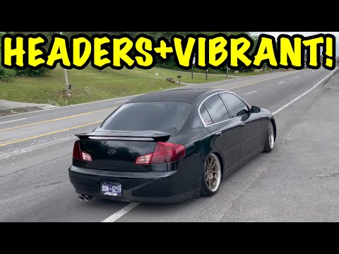 2004 Infiniti G35 w/ HEADERS & VIBRANT RESONATOR!