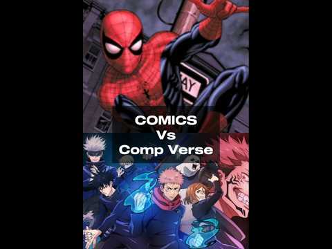 Spider Man Vs. Comp Jujutsu kaisen|| damn Was I right?