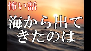 【怖い話】海から出てきたのは【ゆっくり】