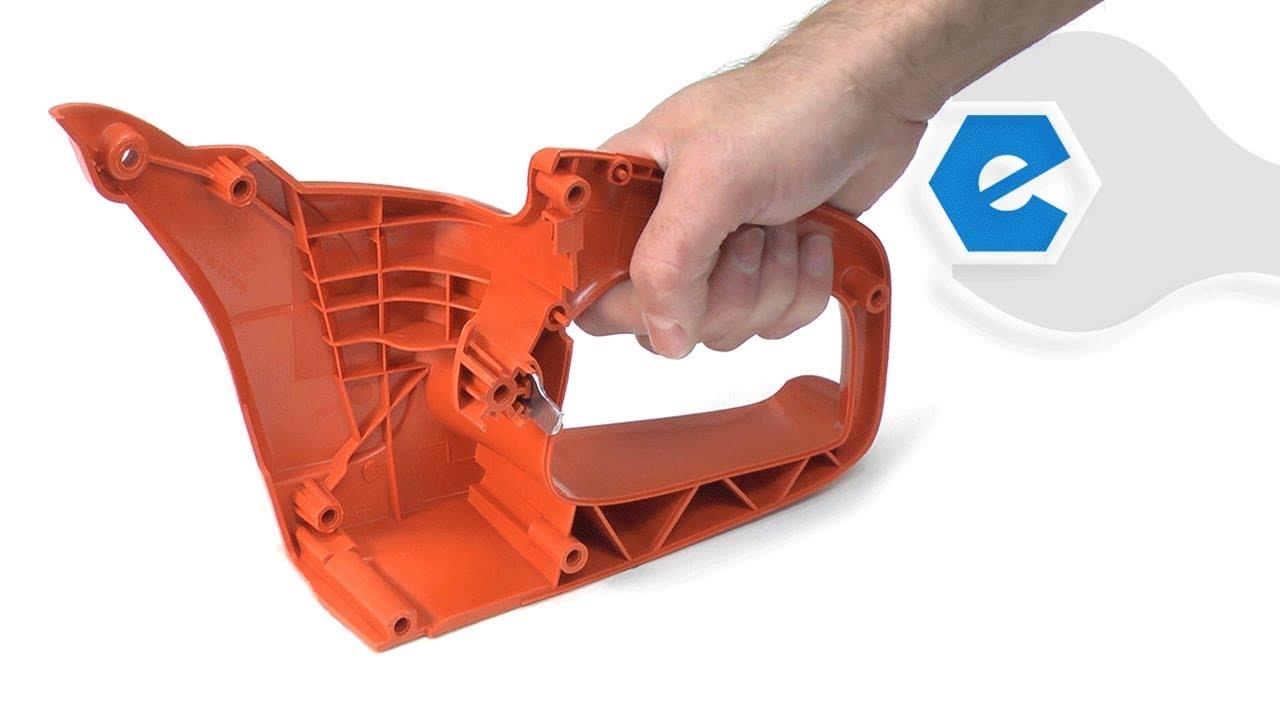 Replacing your Husqvarna Chainsaw Handle Half, Right
