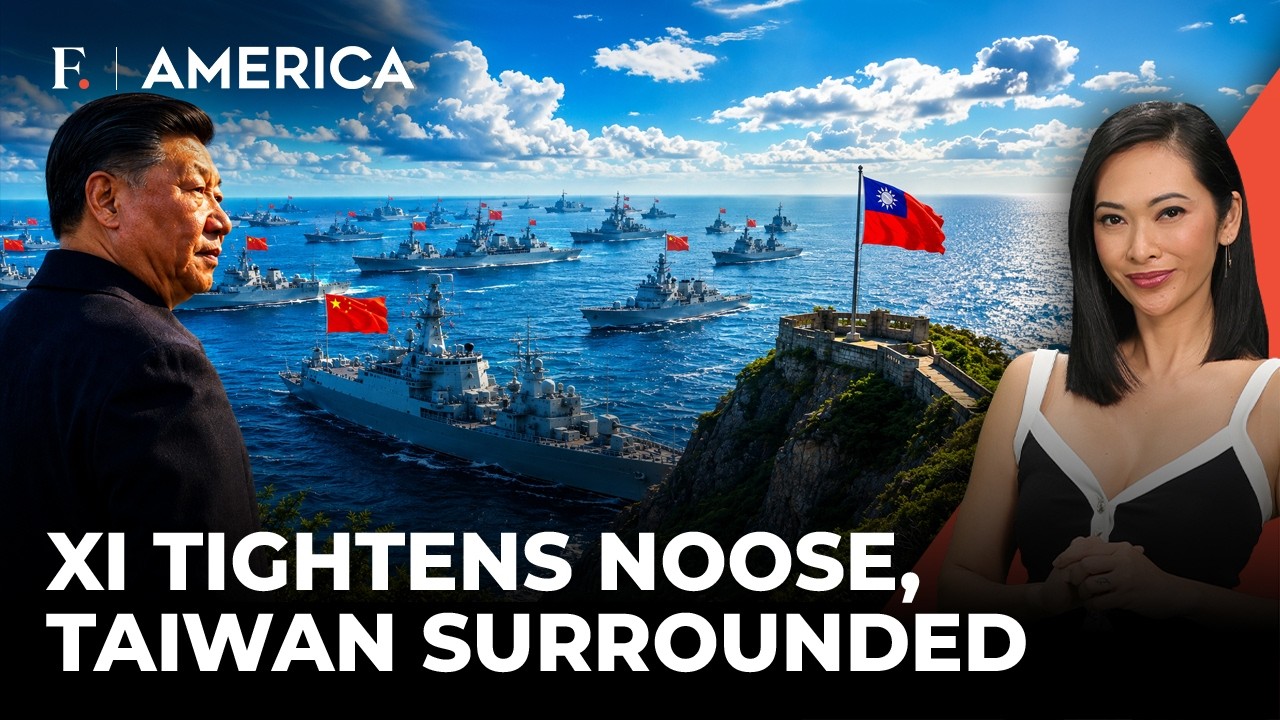China Surrounds Taiwan With Record Ships | Is War Getting Closer? | Firstpost America | N18G