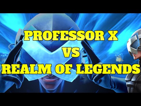 MCOC - 6 Star Rank 3 Professor X VS Realm of Legends | Can he do EVERY fight?