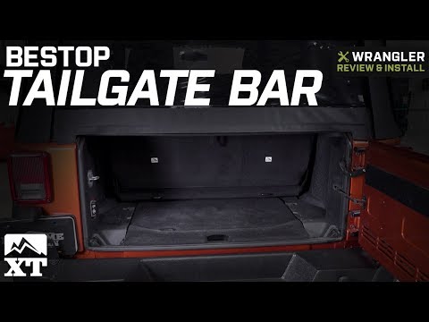 Jeep Wrangler Bestop Tailgate Bar (2007-2018 JK) Review & Install