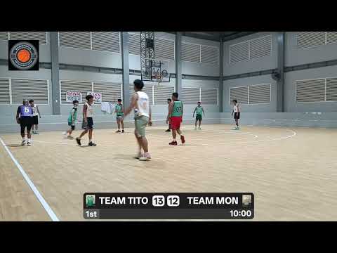 RICK'S WATCH BASKETBALL LEAGUE SEASON 6 TEAM TITO(GREEN) VS TEAM MON (WHITE)