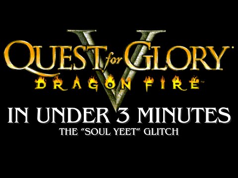 Quest for Glory 5: Dragon Fire Speedrun [2:50] Any% Wrong Warp