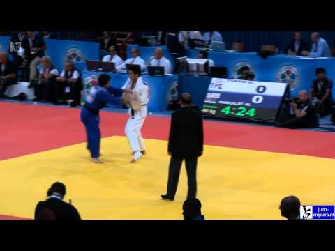 Judo 2011 World Championships Paris: Tseng (TPE) - Nikolic (SRB) [-90kg] HD