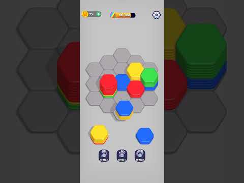 Hexa Sort Level 1 - Lion Studios Plus (Version 2.0.1) - YouTube