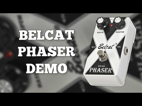 Демонстрация звучания педали эффектов Belcat PHS-505 Phaser
