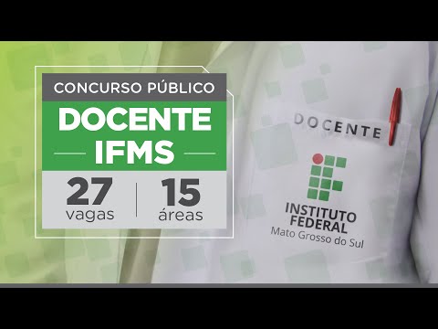 Sorteio de temas para a prova de desempenho didático do concurso para docentes do IFMS.