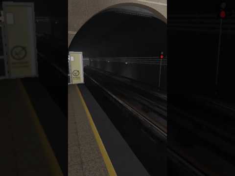 metro de Santiago NS93 Bocinazo en la cisterna