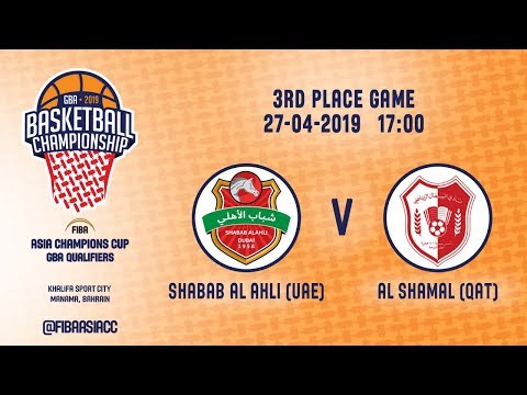 Al Shamal (QAT) v Shabab Al Ahli Dubai (UAE) - 3rd Place Game - FIBA Asia Champions Cup 2019