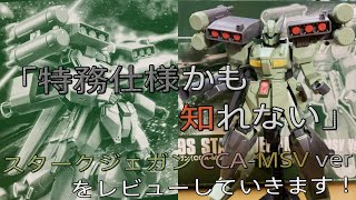【プラモ動画】割とスリムでカッコいい！プレミアムバンダイ-HGUC(ハイグレード)”RGM-89S”「スタークジェガン(CCA-MSV ver.)」をレビューしていきます！