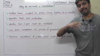Why do we need Constitution ?   | Class 9 Civics