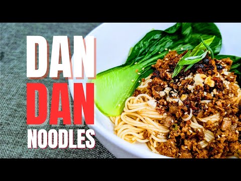 Dan Dan Noodles Recipe (Vegan) | Dan Dan Mian | Sesame Noodles | Vegetarian | Plant Based