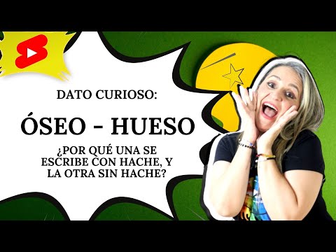 DATO CURIOSO SOBRE LAS PALABRAS CON HACHE Y SIN HACHE