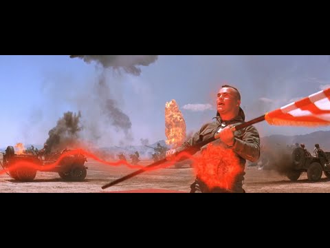 Mars Attacks (1996) Jack Black Death Scene