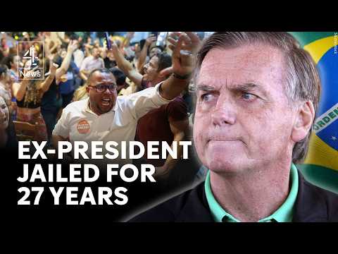 Jair Bolsonaro sentenced to 27 years in prison for plotting Brazil coup