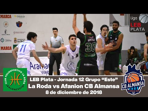Jafep CP La Roda vs Afanion CB Almansa - LEB Plata J12 [8 de diciembre 2018]