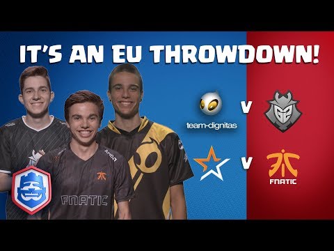 CRL Europe: Dignitas v. G2 Esports  | Allegiance v. Fnatic