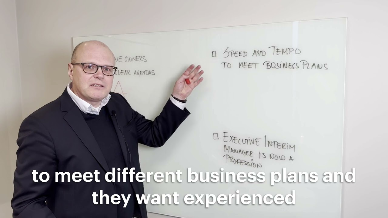 Björn explains: Why Interim Management is growing