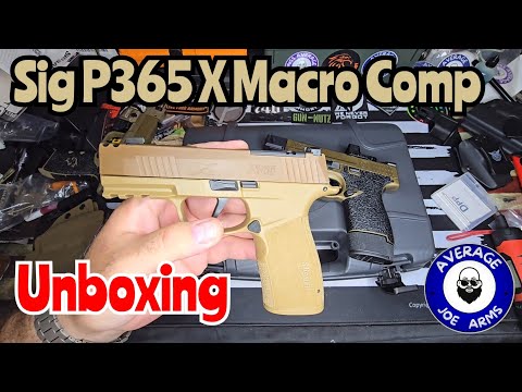 Sig P365 X MACRO Comp 2A Edition UNBOXING