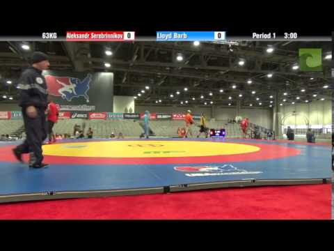 B Division 63KG - Aleksandr Serebrinnikov vs. Lloyd Barb