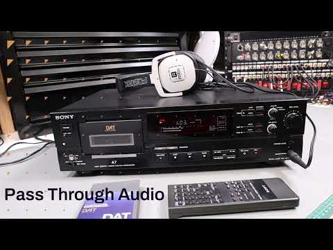 SONY DTC-A7 DAT Recorder S/N 808239 IOB with Remote and Rack Ears - Just Serviced and Recapped image 16