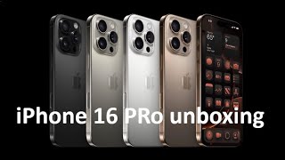 Iphone 16 Pro Unboxing